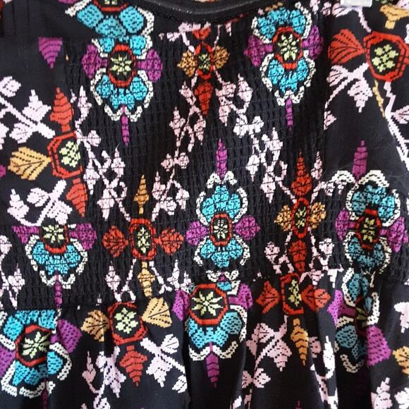 Anthropologie Edme & Esyllte Full Skirted Pinup Girl Primula Halter Dress 4 - Picture 15 of 15